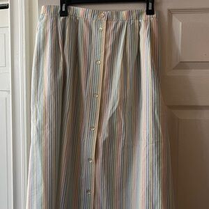 NWT sz 20w Alfred dunner striped skirt
